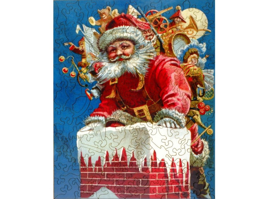 Puzzles Liberty Puzzles | Chimney Santa