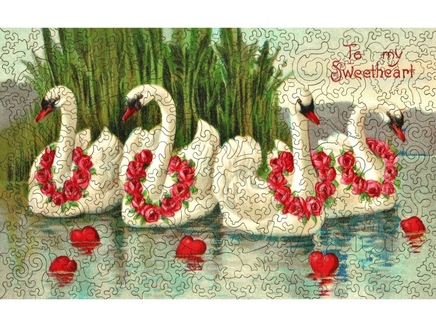 Puzzles Liberty Puzzles | Valentine Swans