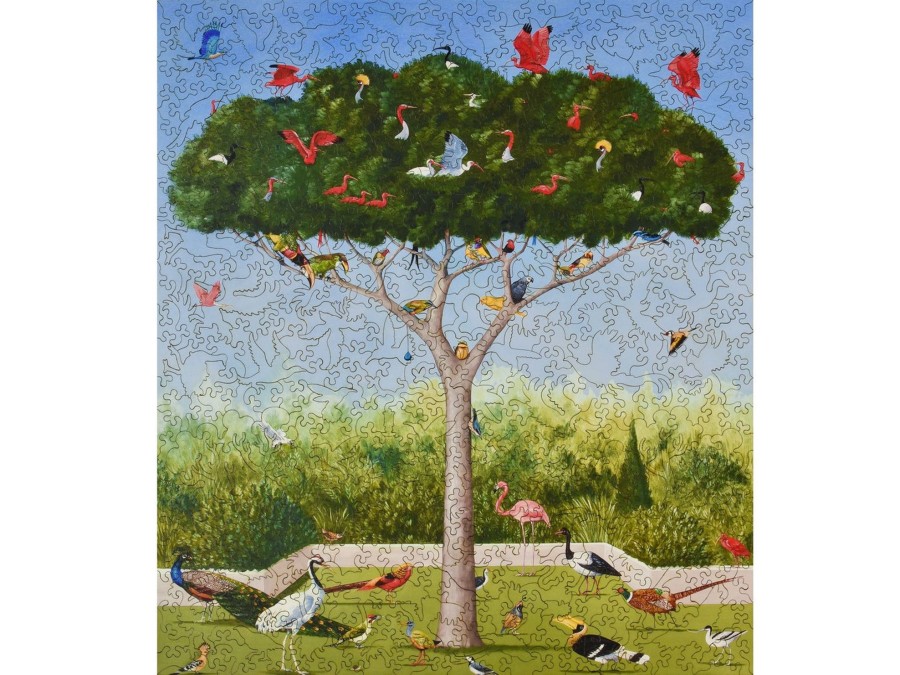 Puzzles Bridgeman | A Good Tree Can Lodge Ten Thousand Birds