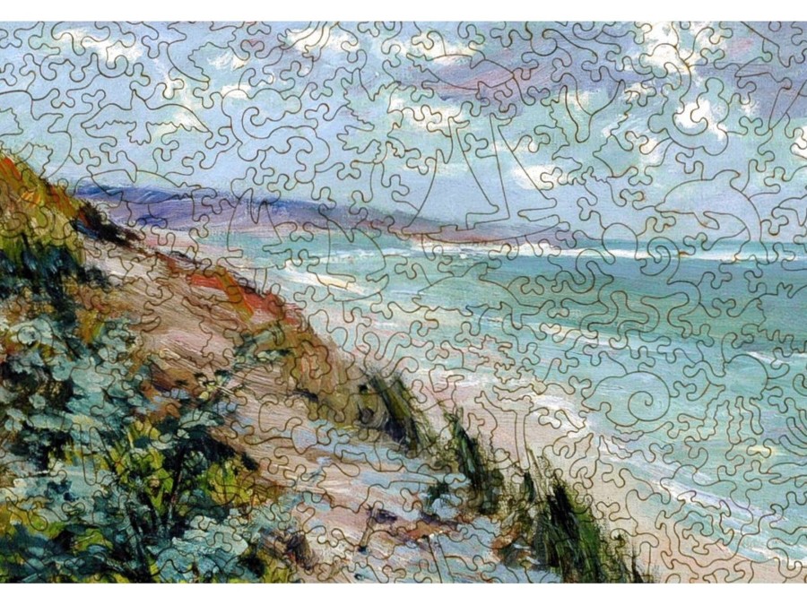 Puzzles Liberty Puzzles | Cliffs By The Sea At Trouville