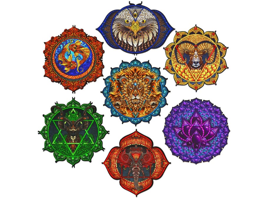 Puzzles Phil Lewis | The Seven Chakras