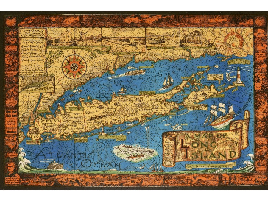 Puzzles Liberty Puzzles | Map Of Long Island