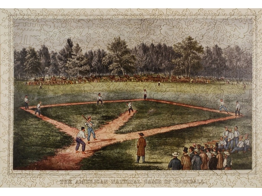 Puzzles Liberty Puzzles | The American National Game Of Baseball