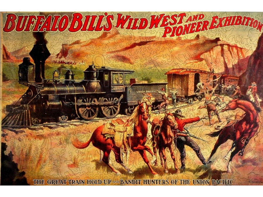 Puzzles Liberty Puzzles | Buffalo Bill: The Great Train Holdup