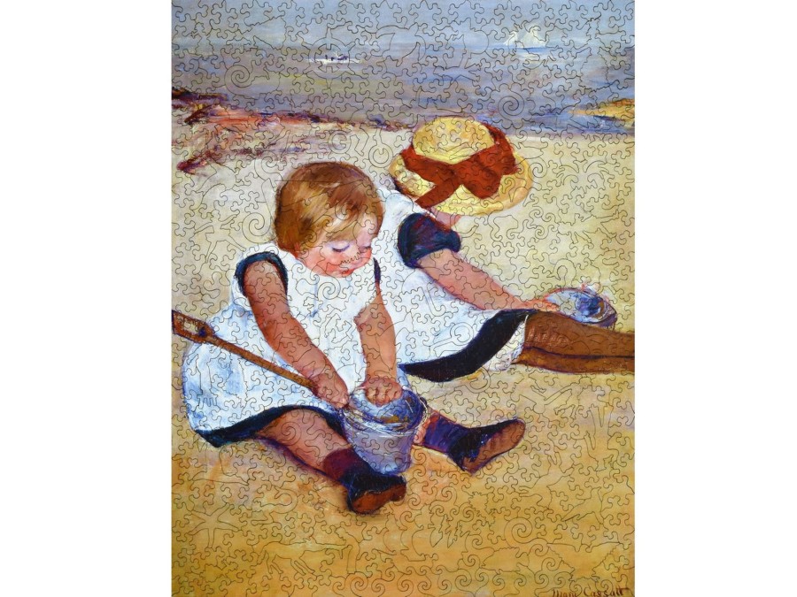 Puzzles Liberty Puzzles | Children Playing On The Beach