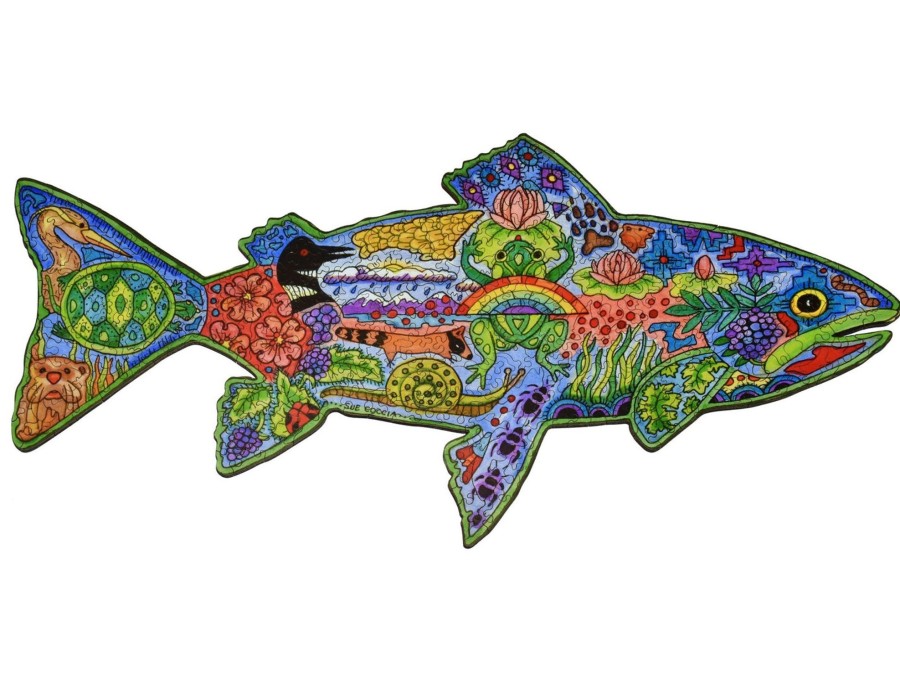 Puzzles Sue Coccia | Rainbow Trout