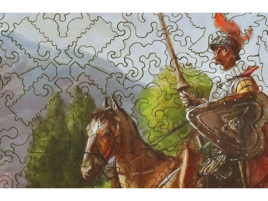 Puzzles Liberty Puzzles | Don Quixote And Sancho Panza At A Crossroads