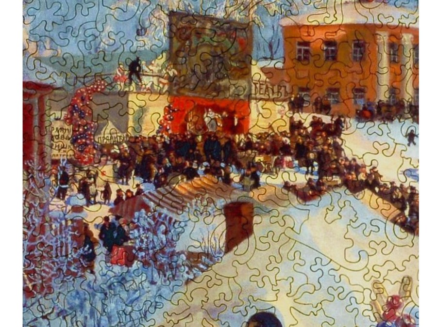 Puzzles Liberty Puzzles | Winter, Carnival Fair, 1919