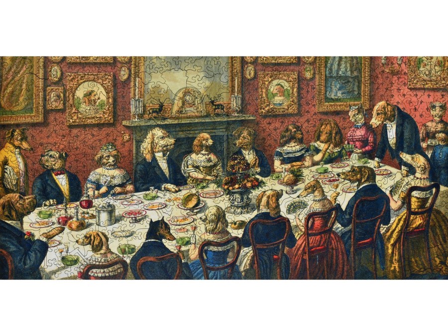 Puzzles Liberty Puzzles | The Dogs Dinner Party