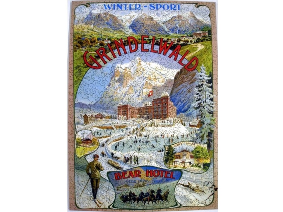 Puzzles Liberty Puzzles | Grindelwald Winter Sport