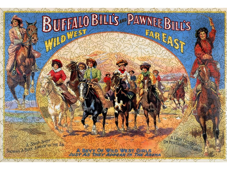 Puzzles Liberty Puzzles | A Bevy Of Wild West Women