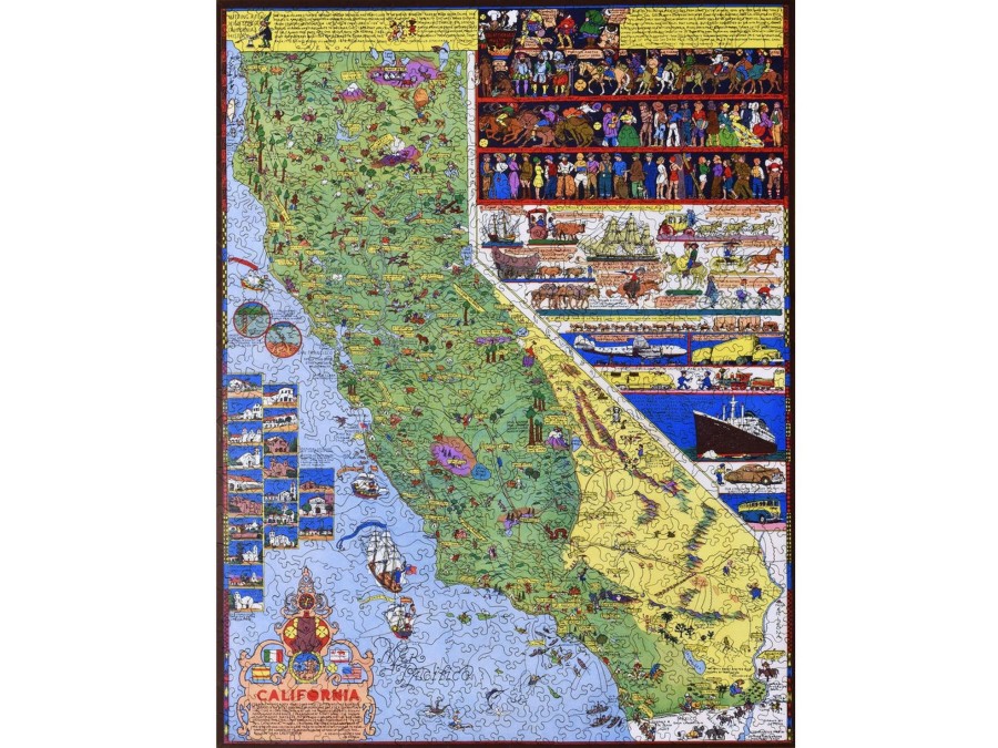 Puzzles Jo Mora | California