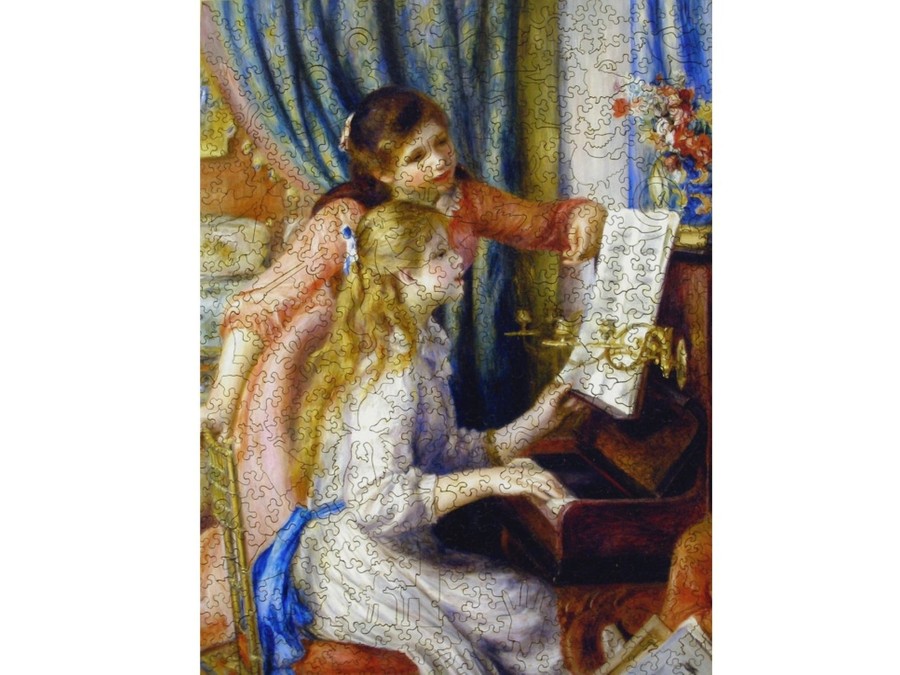 Puzzles Liberty Puzzles | Two Young Girls At The Piano