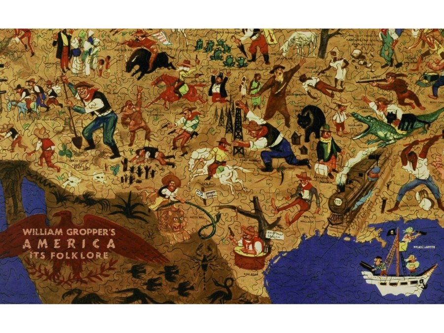 Puzzles Liberty Puzzles | William Gropper'S American Folklore