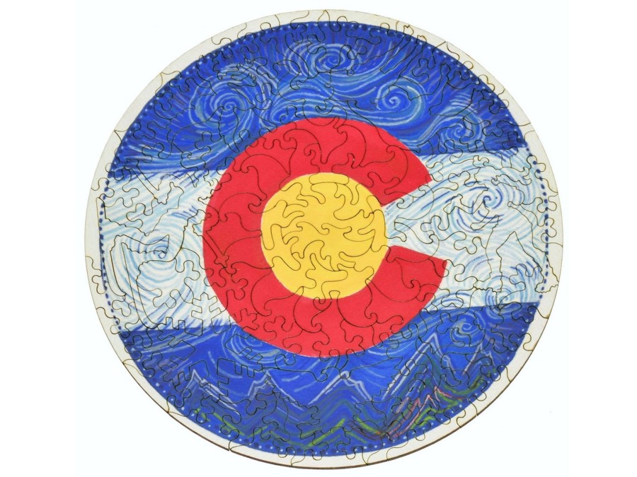 Puzzles Sage Wirth | Colorado Flag, Watercolor