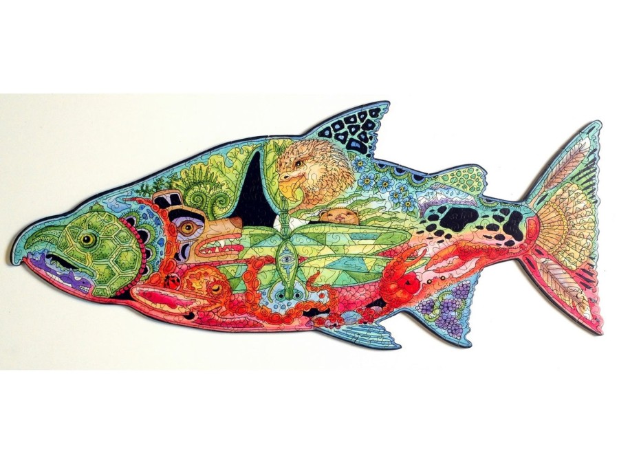 Puzzles Sue Coccia | Chinook Salmon