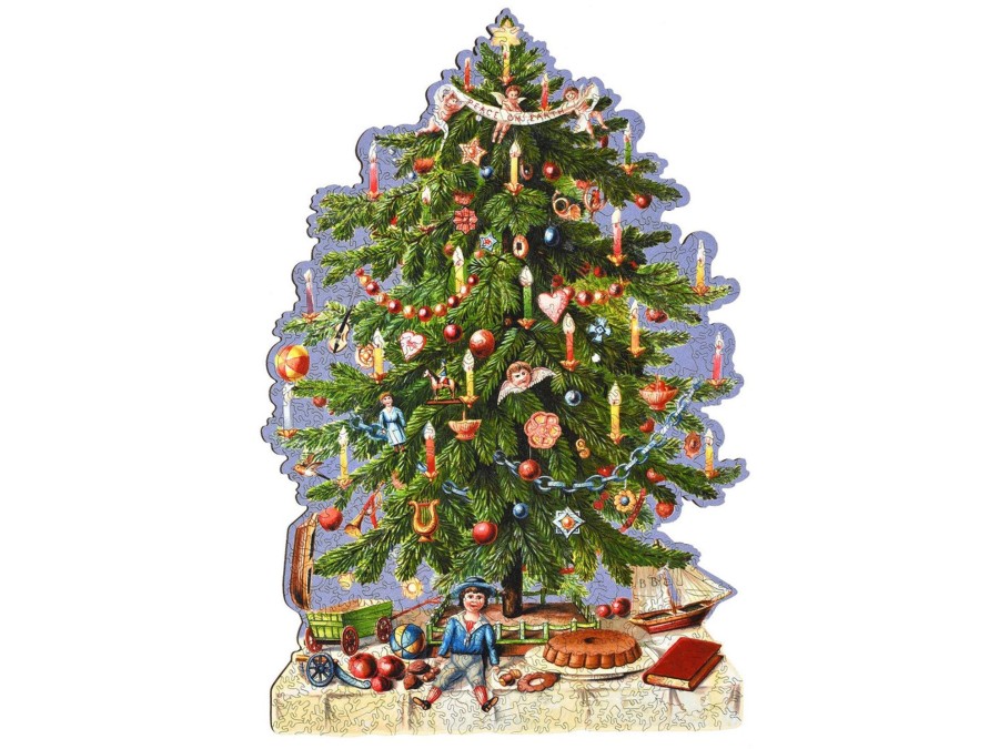 Puzzles Liberty Puzzles | Victorian Christmas Tree