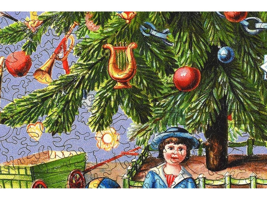 Puzzles Liberty Puzzles | Victorian Christmas Tree