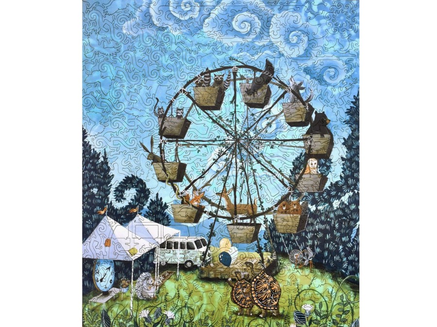 Puzzles Erin Huybrechts Davis | Woodland Wheel