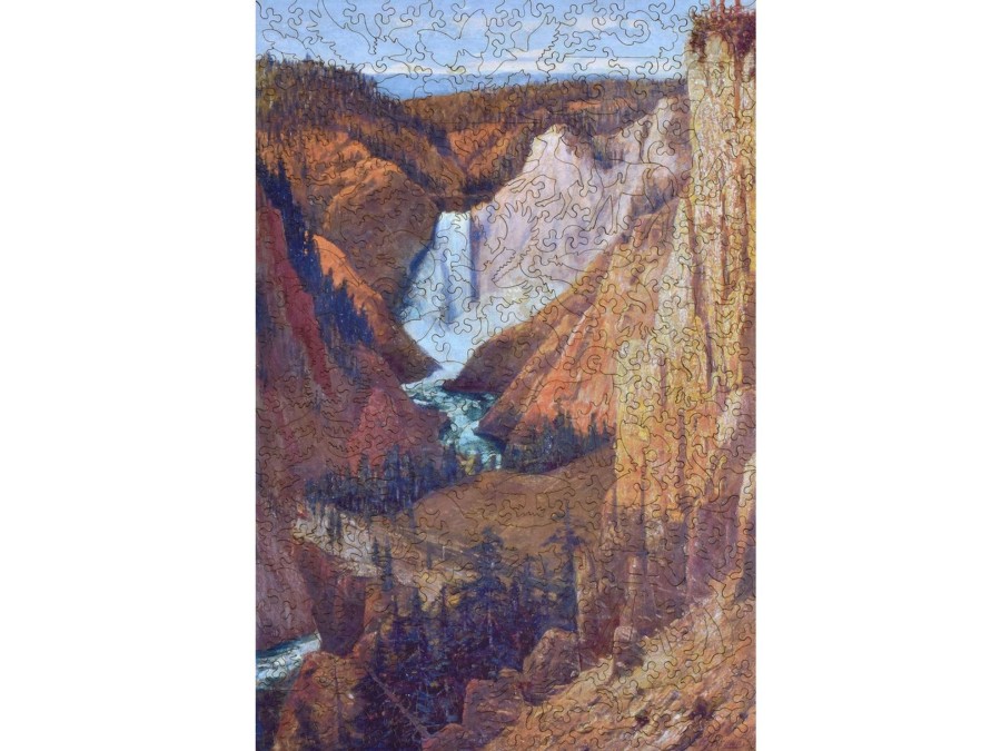 Puzzles Liberty Puzzles | View Of The Lower Falls, Grand Canyon Of The Yellowstone