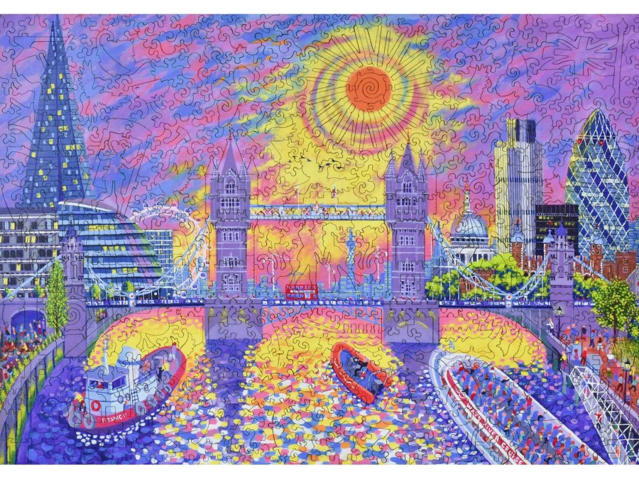 Puzzles Bridgeman | Sunset: Pool Of London