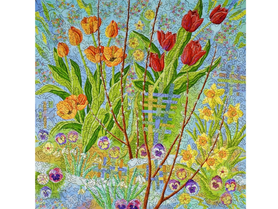 Puzzles Janice Larson | Spring Garden