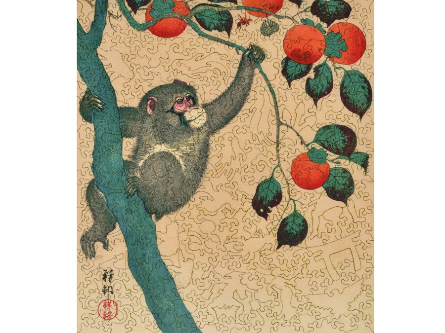 Puzzles Liberty Puzzles | Monkey In Persimmon Tree