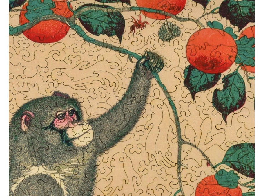 Puzzles Liberty Puzzles | Monkey In Persimmon Tree