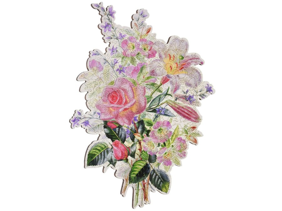 Puzzles Bridgeman | A Pink Bouquet