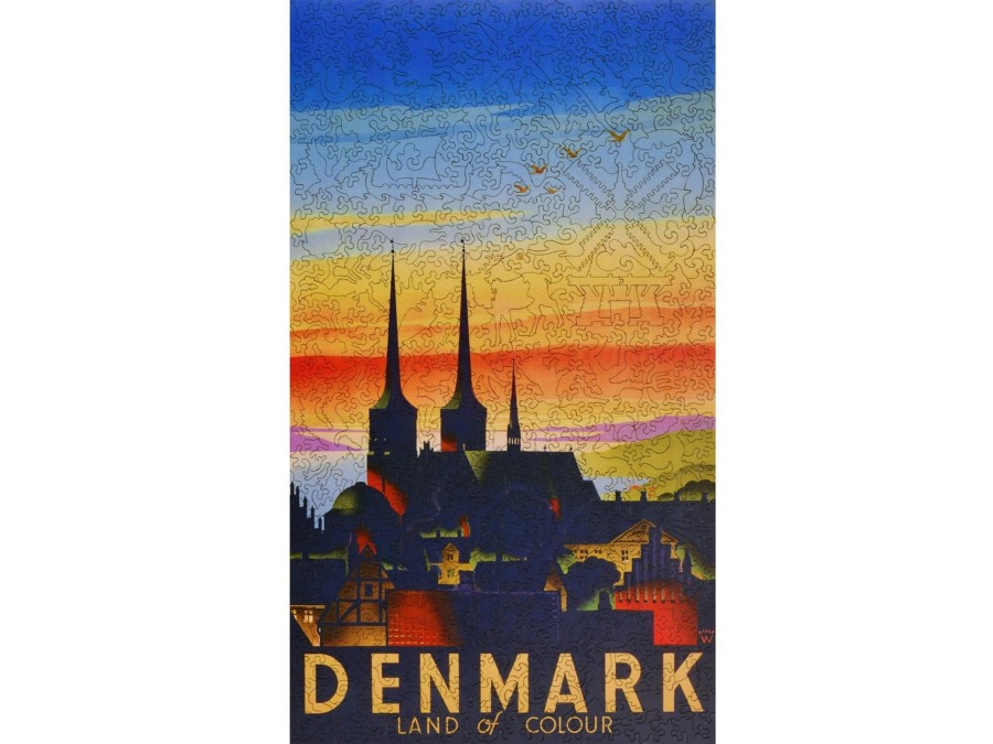 Puzzles Liberty Puzzles | Denmark Land Of Colour