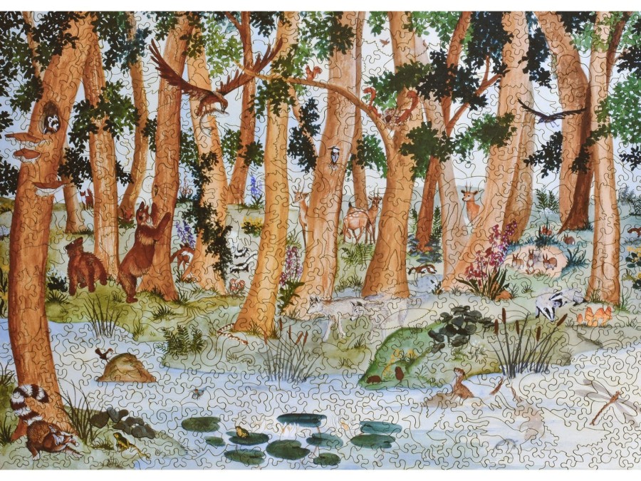 Puzzles Liberty Puzzles | Woodland Scene