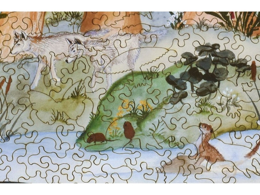 Puzzles Liberty Puzzles | Woodland Scene