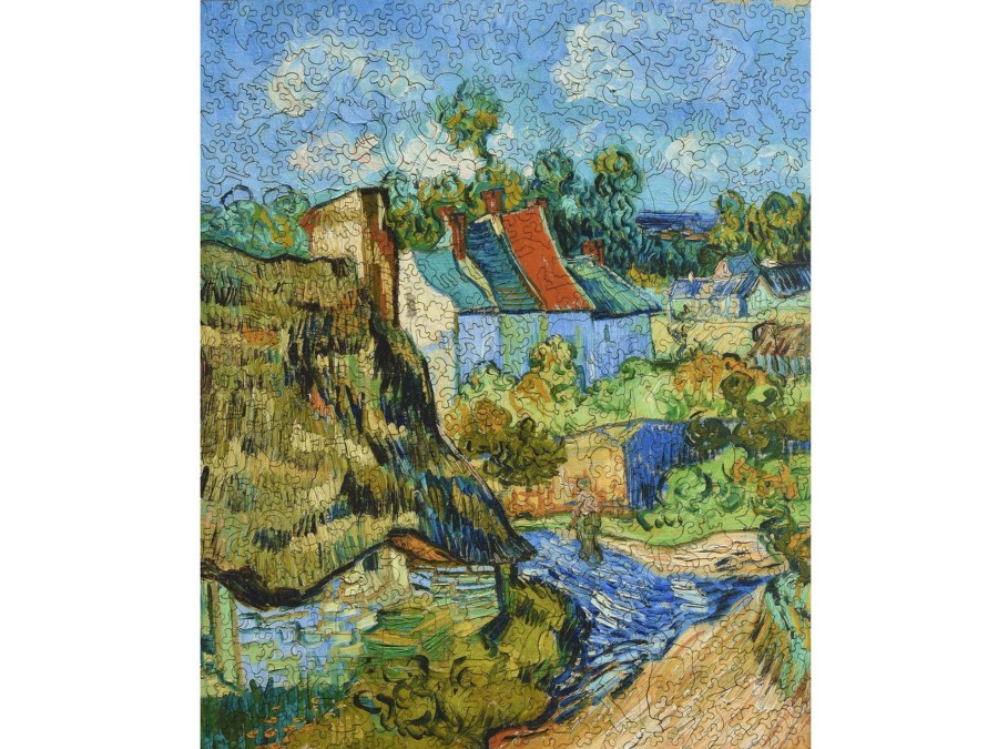 Puzzles Liberty Puzzles | Houses At Auvers