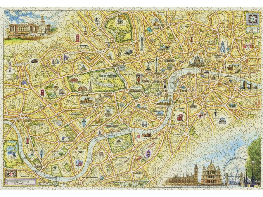 Puzzles Xplorer Maps | London Xplorer Map